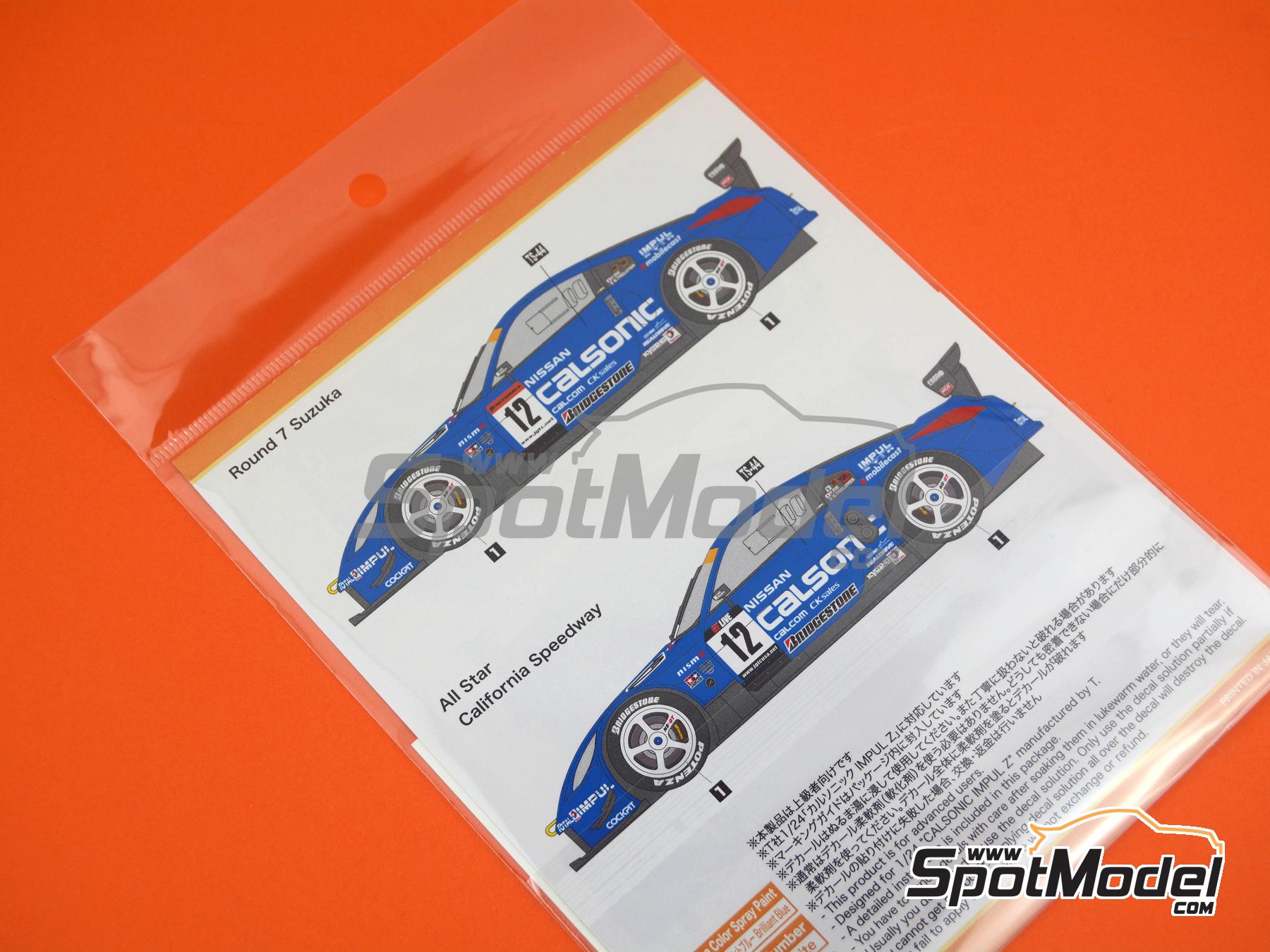 Shunko Models SHK-D525: Marking / livery 1/24 scale - Nissan 350Z